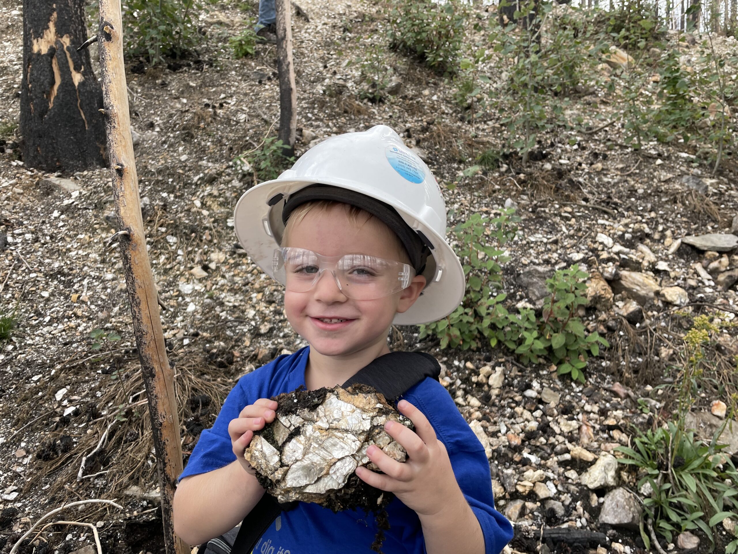 Mineral specimen found at the Rocking Adventures mine